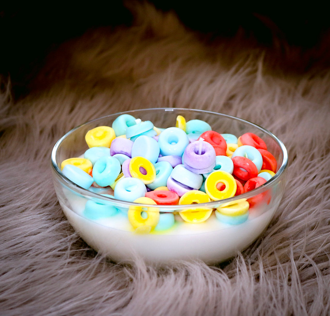 Fruit Loop Candle Bowl