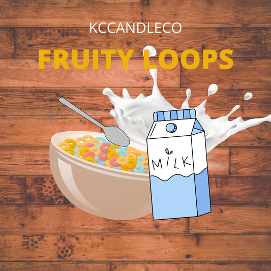 Fruit Loop Candle Bowl