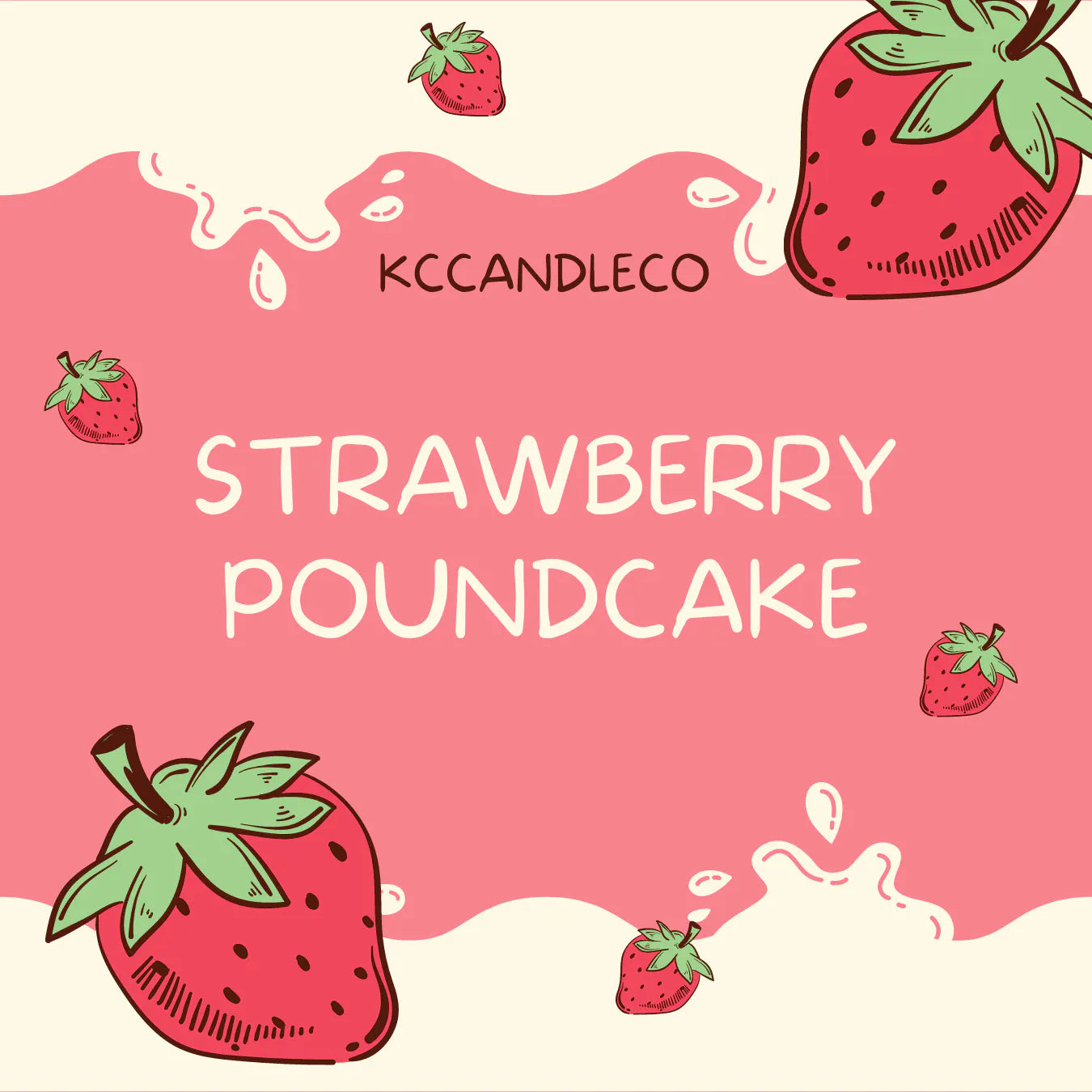 Strawberry Poundcake Candle