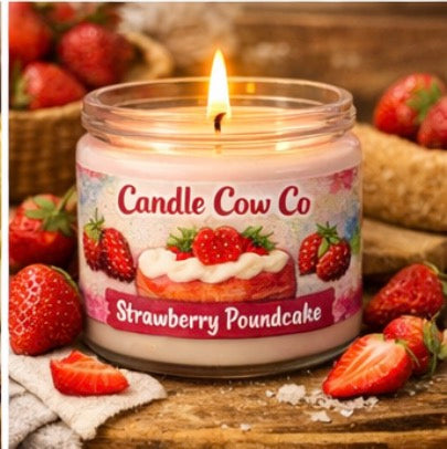 Strawberry Poundcake Candle