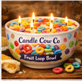 Fruit Loop Candle Bowl